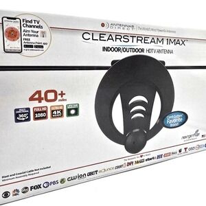 Antennas Direct ClearStream 1MAX HDTV Antenna 40 Mile UHF VHF NEXTGEN TV